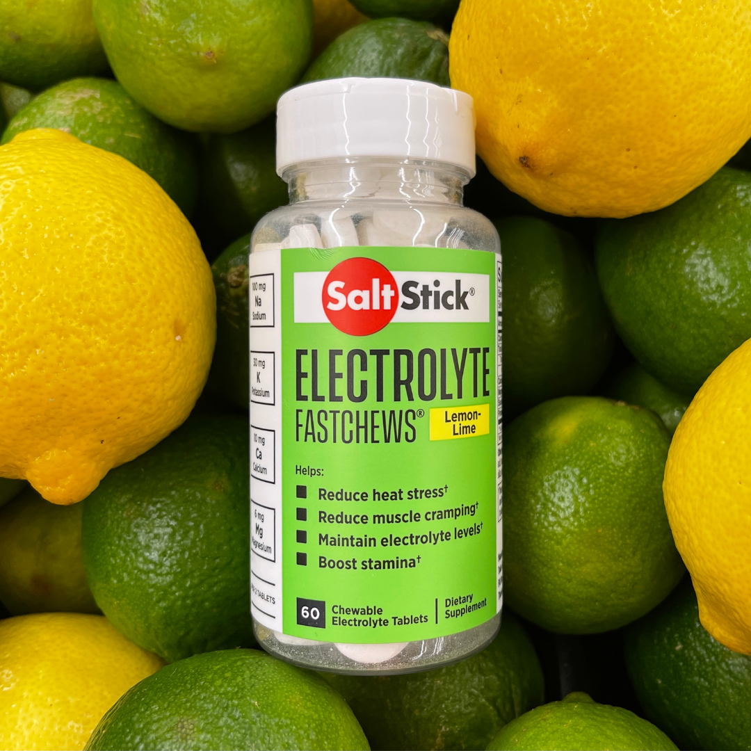 SaltStick - FastChews - Lemon Lime - 60 Tablets Bottle