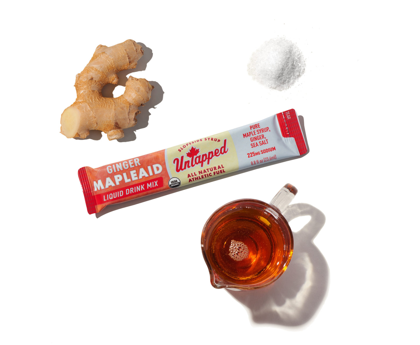 UnTapped - Mapleaid Drink Mix - Single Serve - Ginger