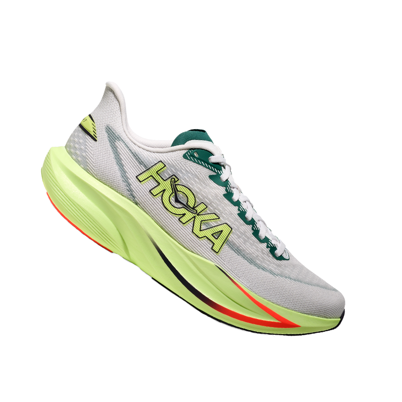Red Dot Running Company - HOKA - Mach 7 - Frost/Neon Yuzu - Men's
