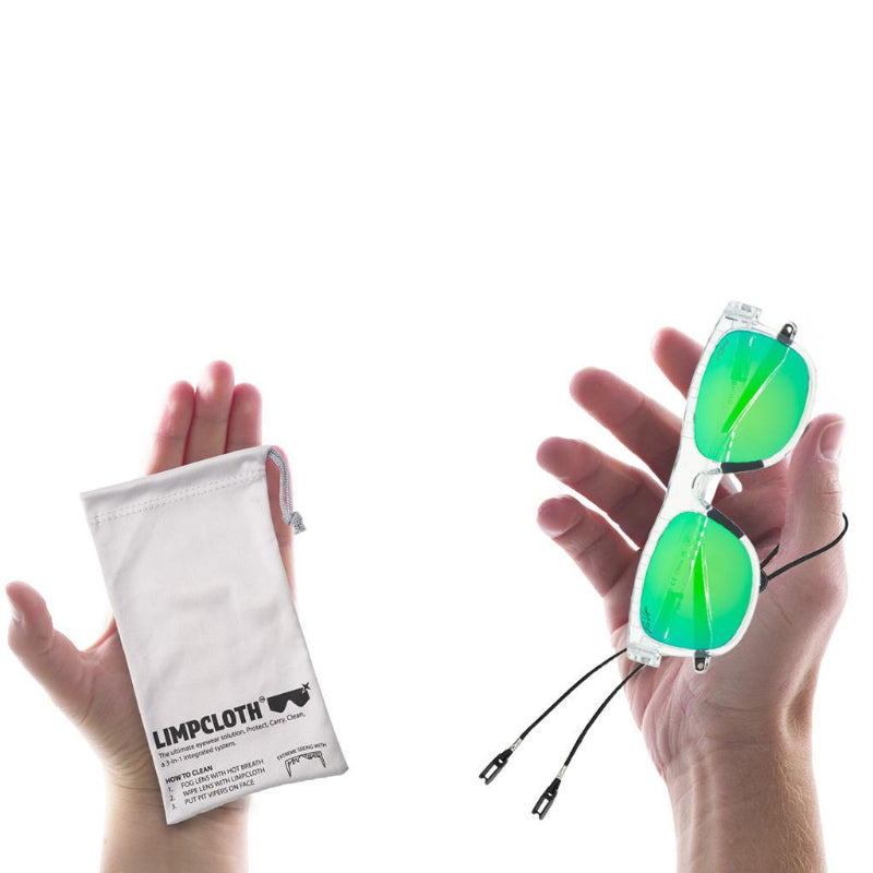 Pit Viper - The Bio Clear Highball - HDPV Polarized Blue-Green
