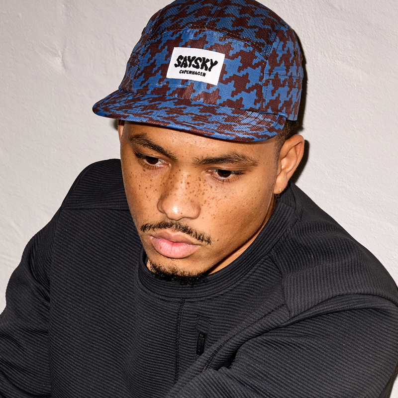 Saysky - Houndstooth Combat Cap - Blue - Unisex