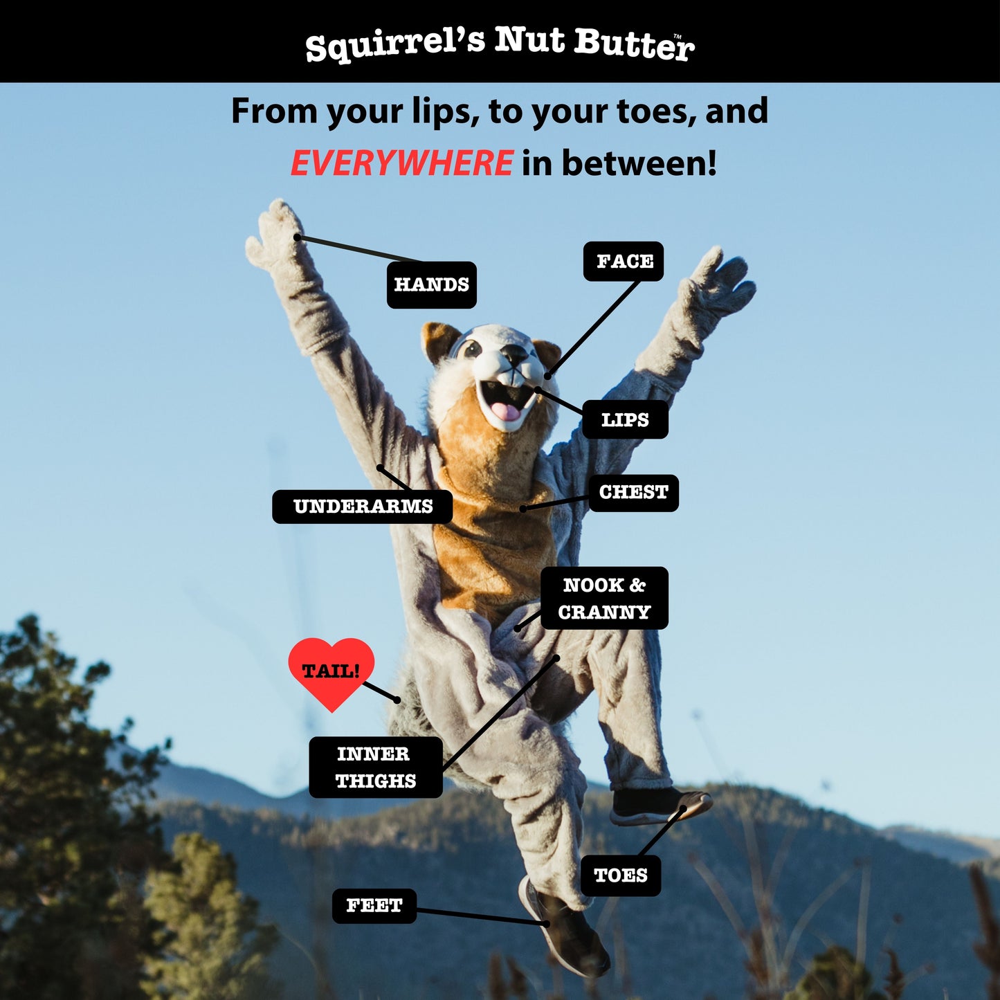 Squirrel's Nut Butter - Anti-Chafe & Skin Repair - Frankincense & Lavender - 1.7oz Stick