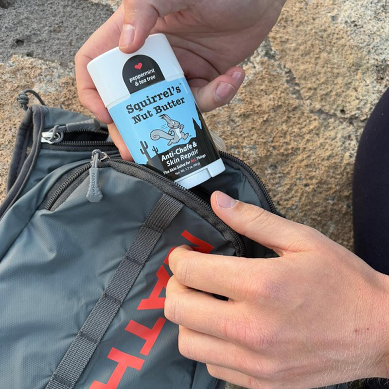 Squirrel's Nut Butter - Anti-Chafe & Skin Repair Stick w/ Peppermint & Tea Tree 1.7oz