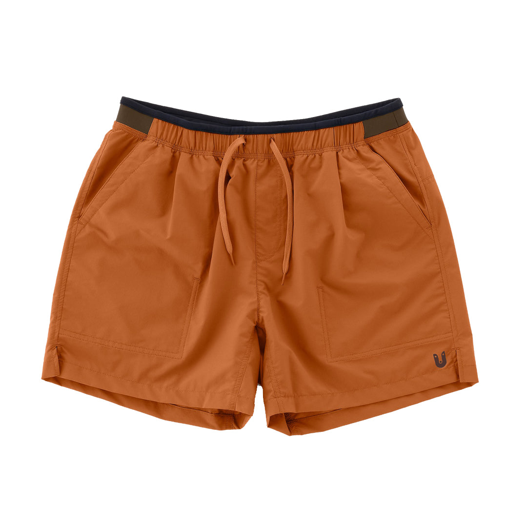 TANNUKI タヌキ Sato Wind Short S Red Dot Running Company - TANNUKI - Sato Wind Short - Caramel Brown