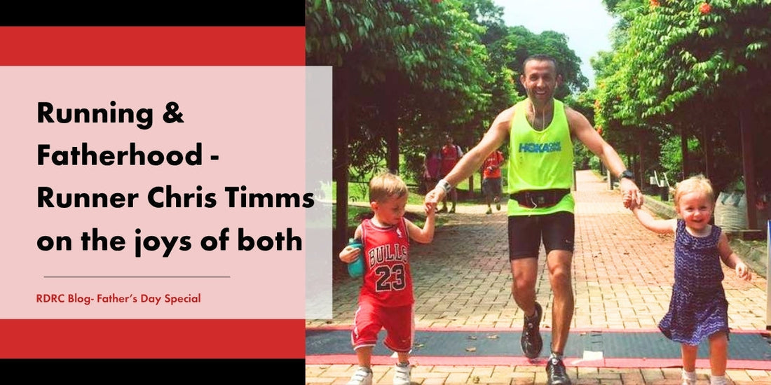 Running, Fatherhood & Watching Them Grow.