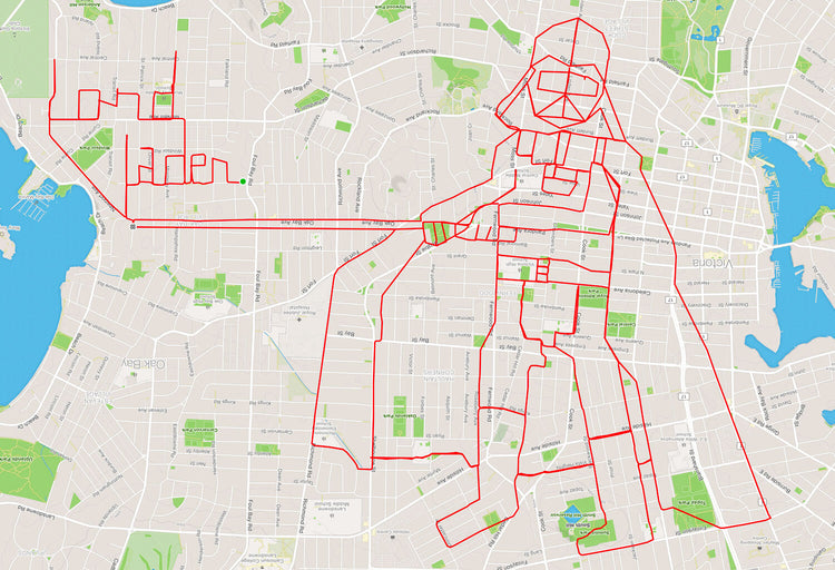 Strava Art for Beginners – Red Dot Running Company