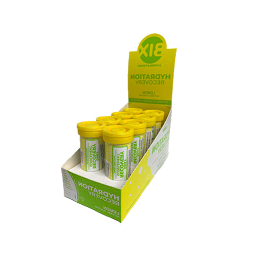 BIX - Recovery Supplement (Lemon Flavour) - Box of 8 Tubes