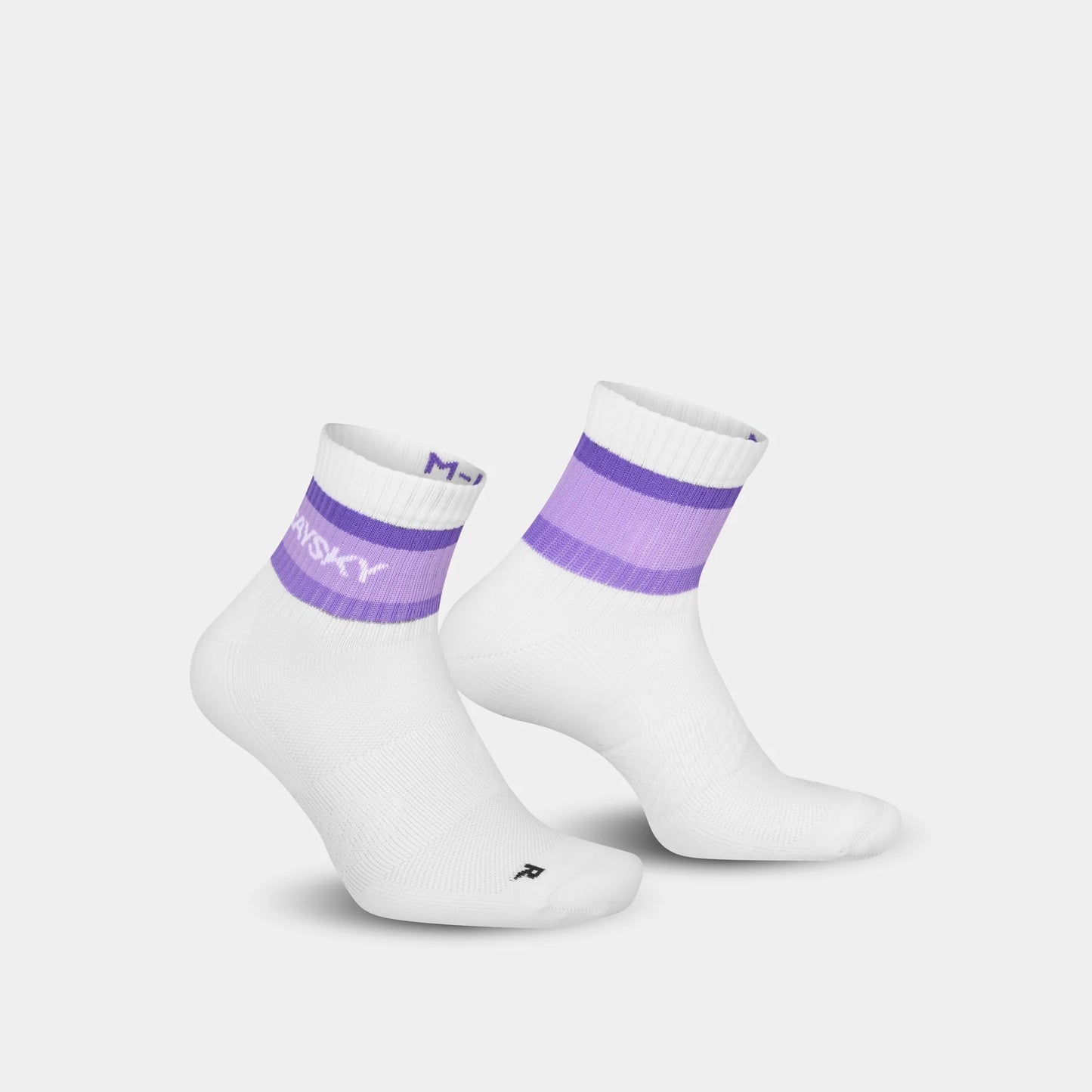 Saysky - Pace Quarter Socks - Purple - Unisex