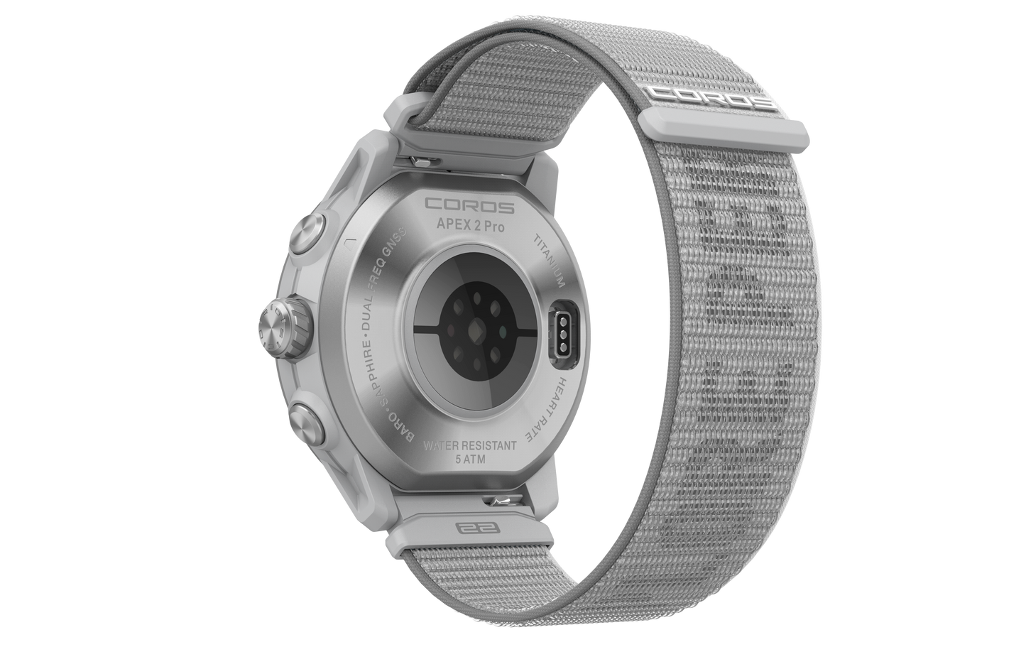COROS - Watch Band - 22mm - Nylon (APEX 2 Pro / APEX Pro / APEX 46mm) - Grey