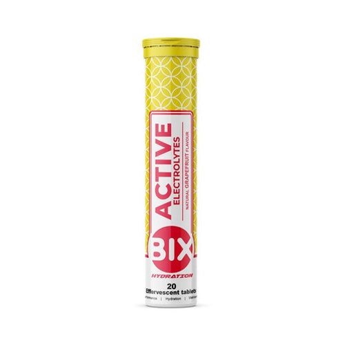 BIX - Active Electrolytes - Grapefruit - Single Tube (20 Tablets) - BB AUGUST 2025