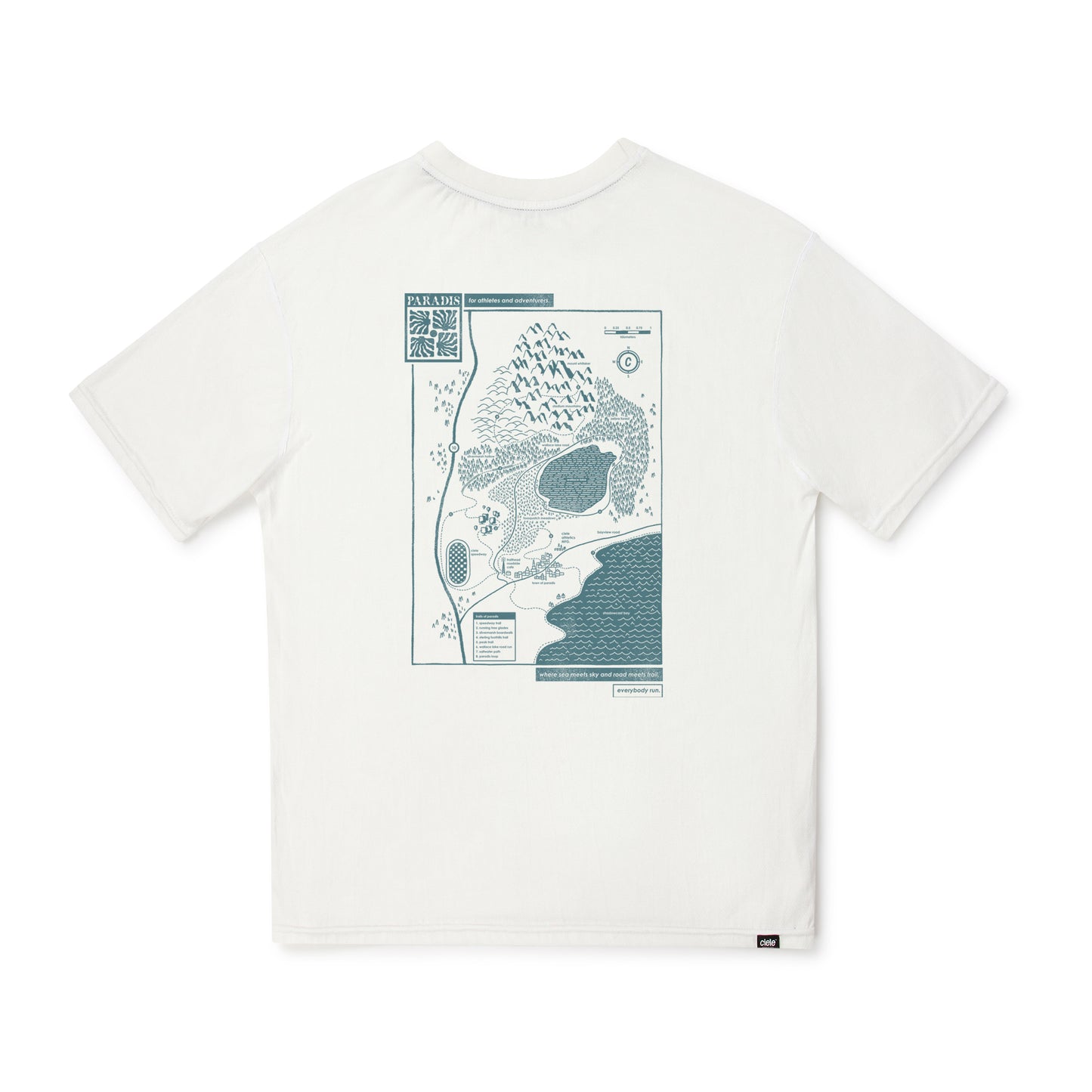 Ciele - NSPTShirt - Paradis - Offwhite - Men's