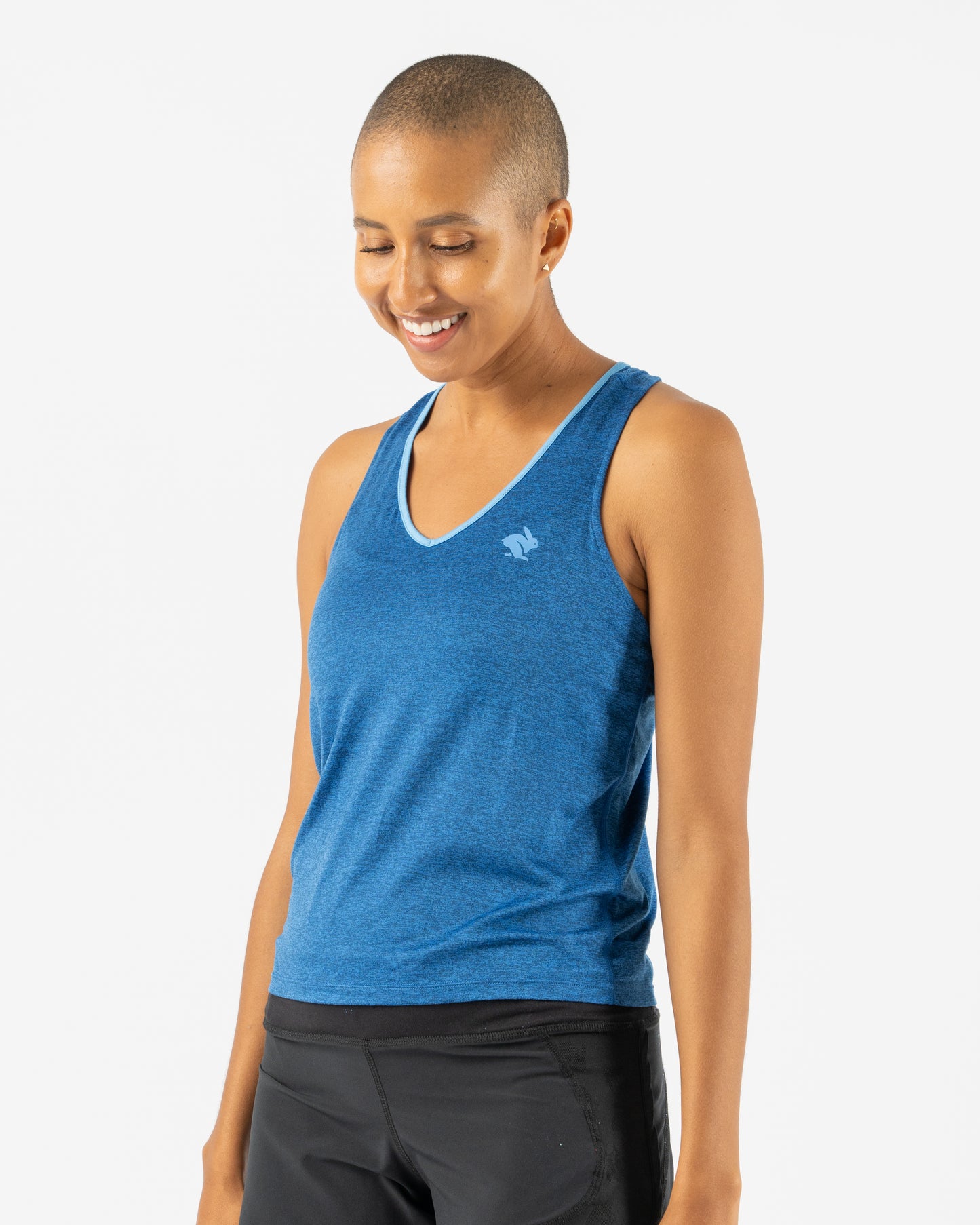 rabbit - EZ Vee Tank - Classic Blue - Women's