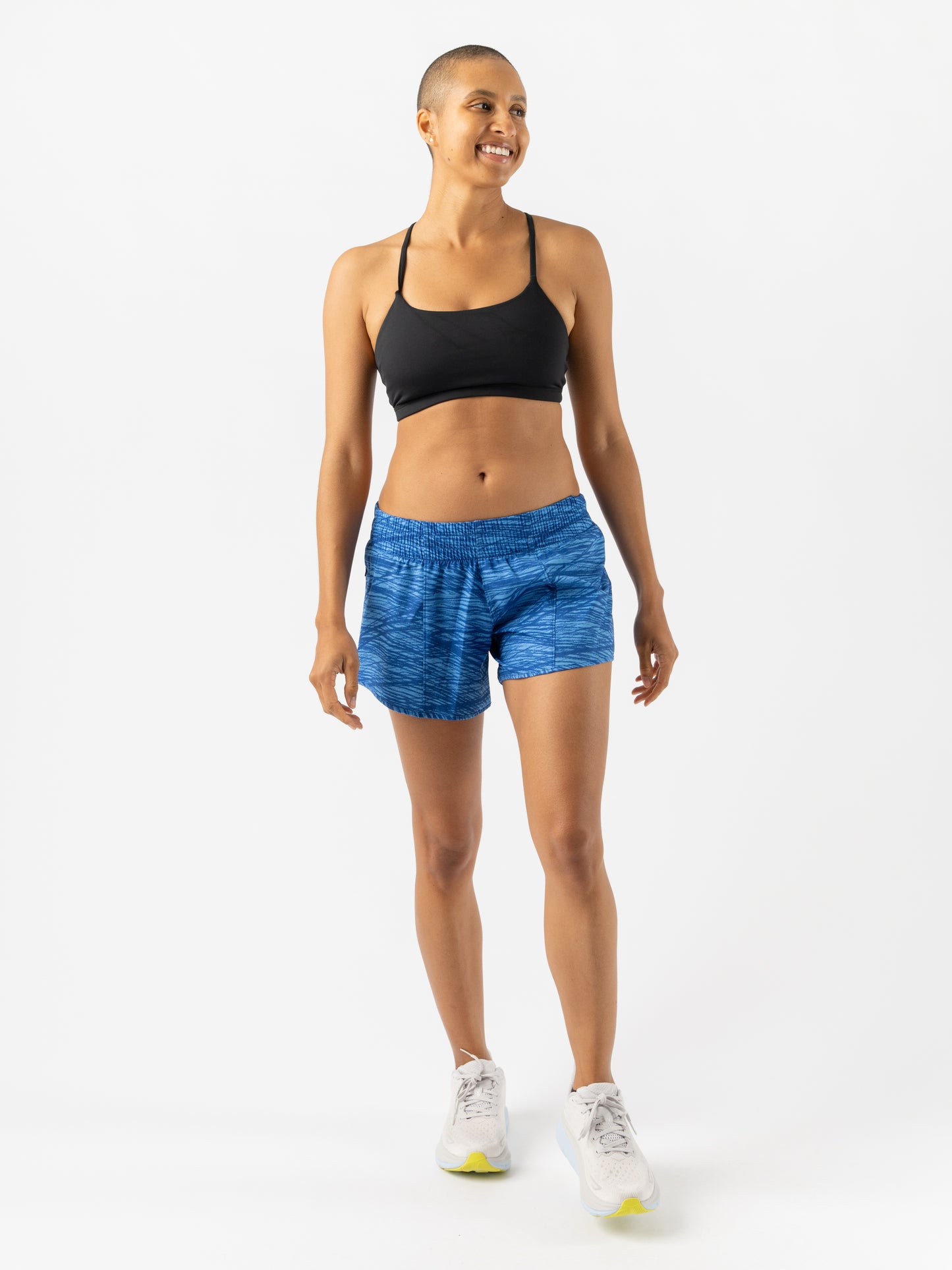 rabbit - Feelin' Fine 4" - Blue Scribble - Women's