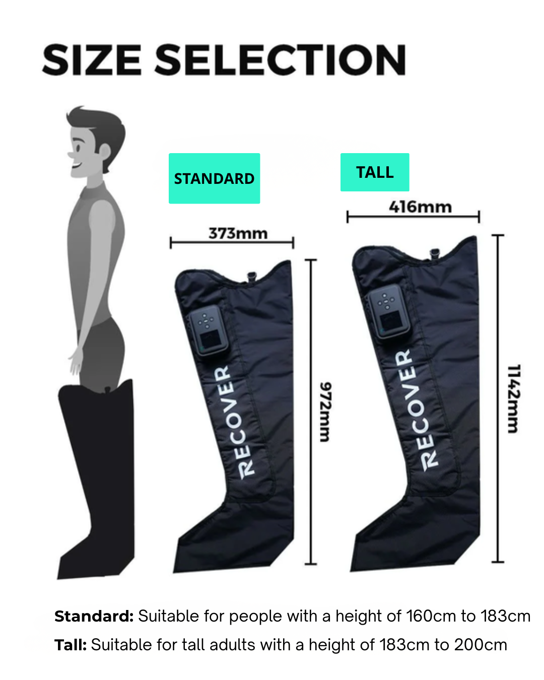 Recover Asia - R Pulse - Compression Boots