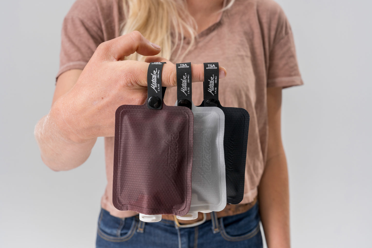 Matador - FlatPak™ Toiletry Bottles - 3-Pack - Warm-Multi