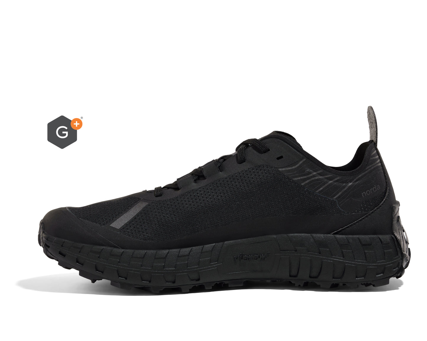 norda - 001 Core G+ - Stealth Black - Men's