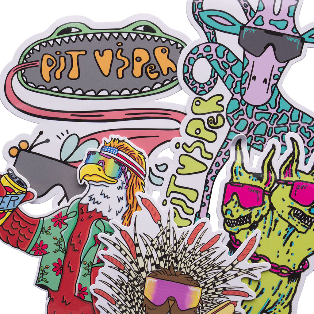 Pit Viper - Sticker Pack - Party Animal