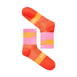 SOAR Running - Ankle Socks - Fluro Pink/Fluro Orange