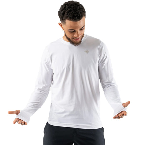 rabbit - UPF Tee ICE LS - White - Men's