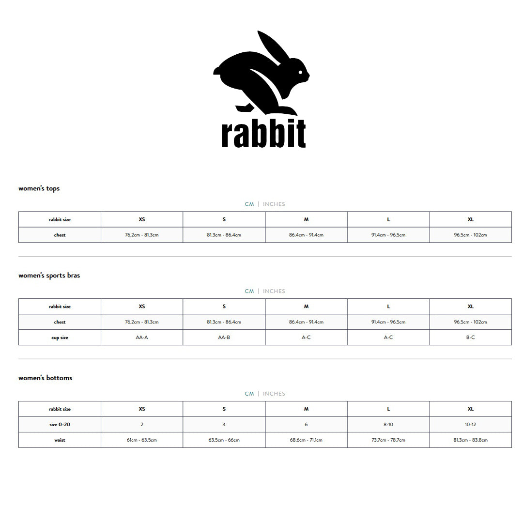 rabbit - EZ Tee Cropped - White - Women's