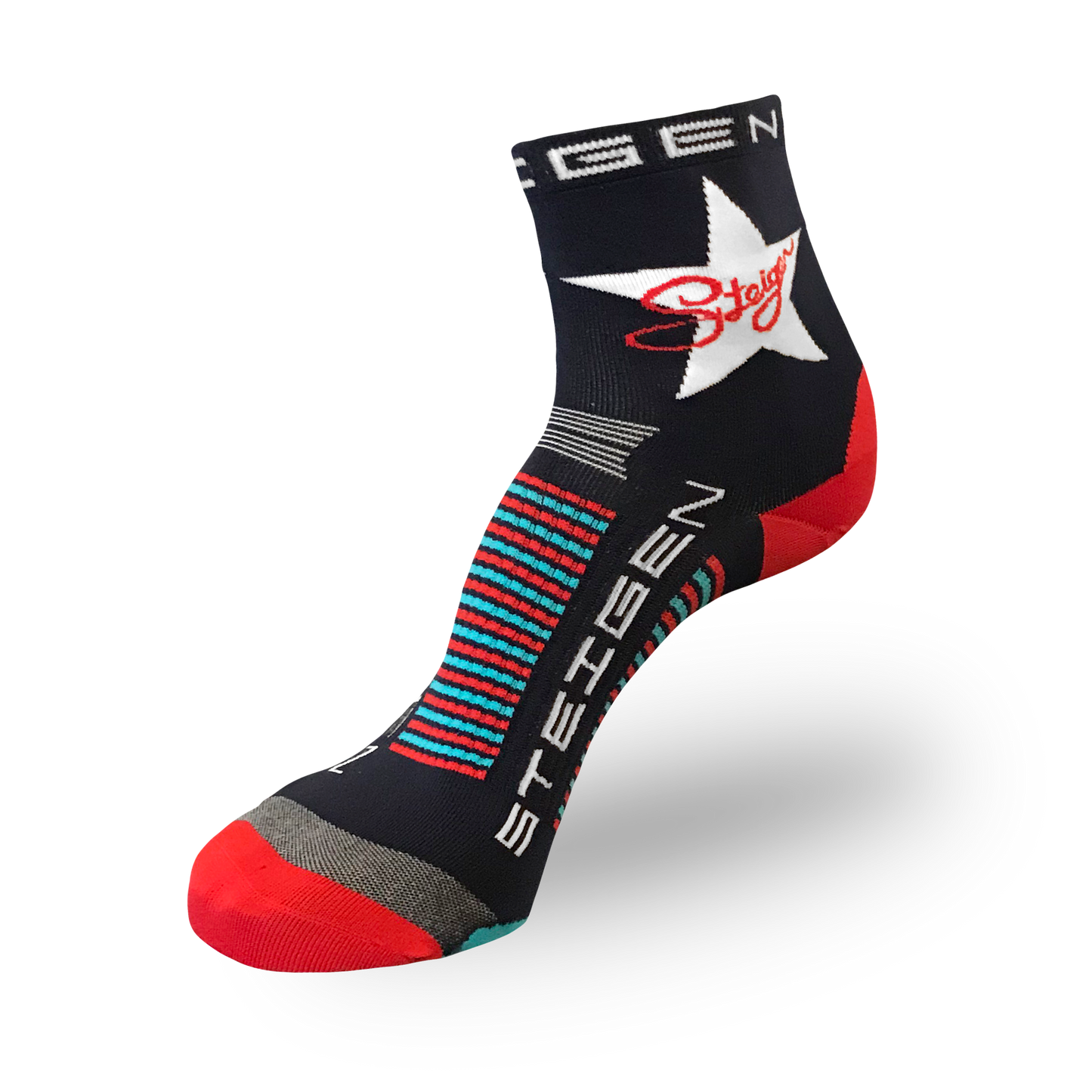 Steigen - 1/2 Length - Running Socks - Rock Star