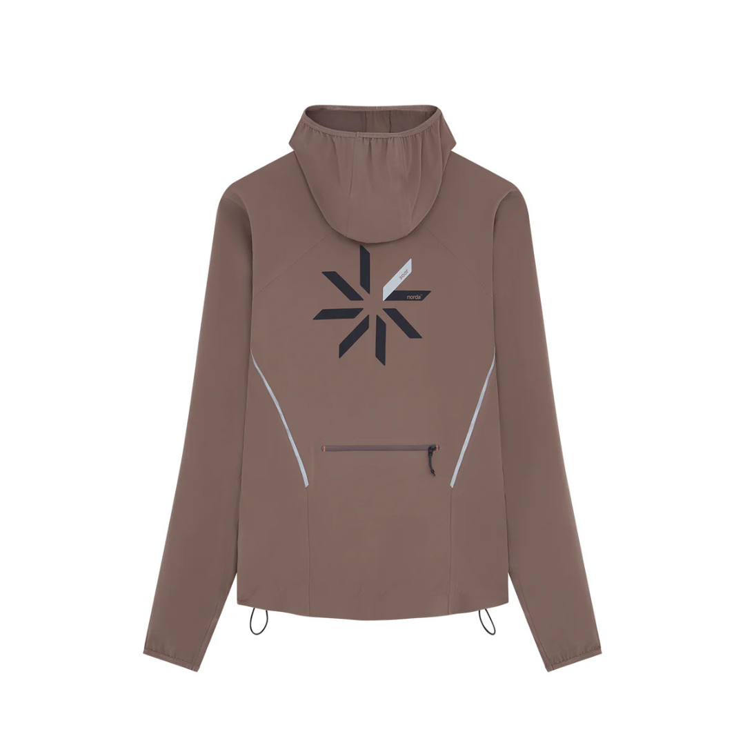 SOAR Running X norda - Winter Anorak - Deep Taupe