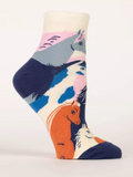 Blue Q - Women's Ankle Socks - Where My Girls At