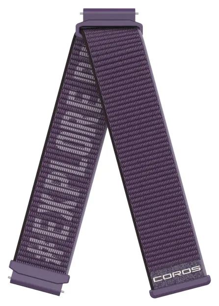 COROS - 20mm - Watch Band - Nylon (PACE 2 / APEX 2) - Purple