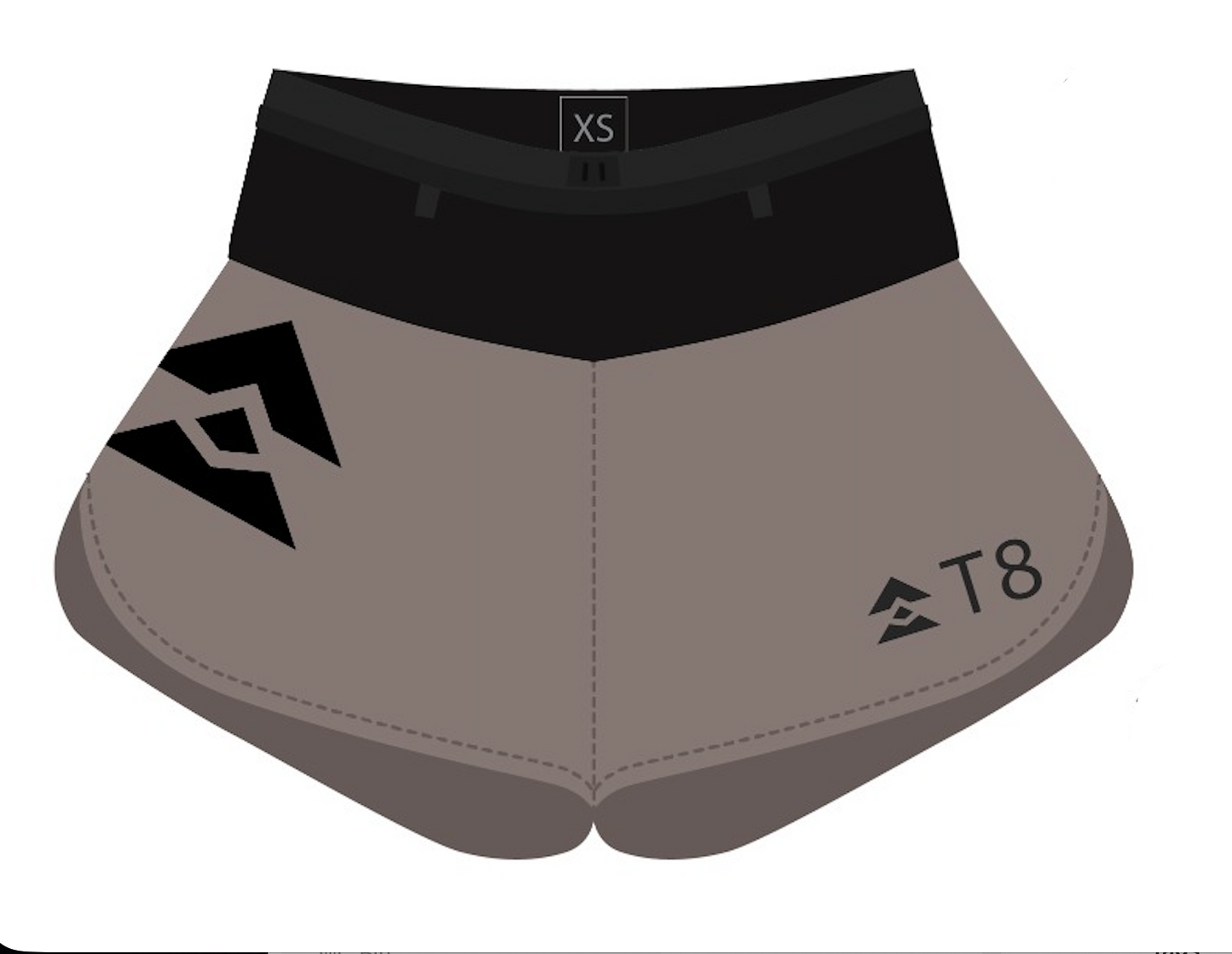 T8 - Sherpa Shorts V2 - Latte - Women's