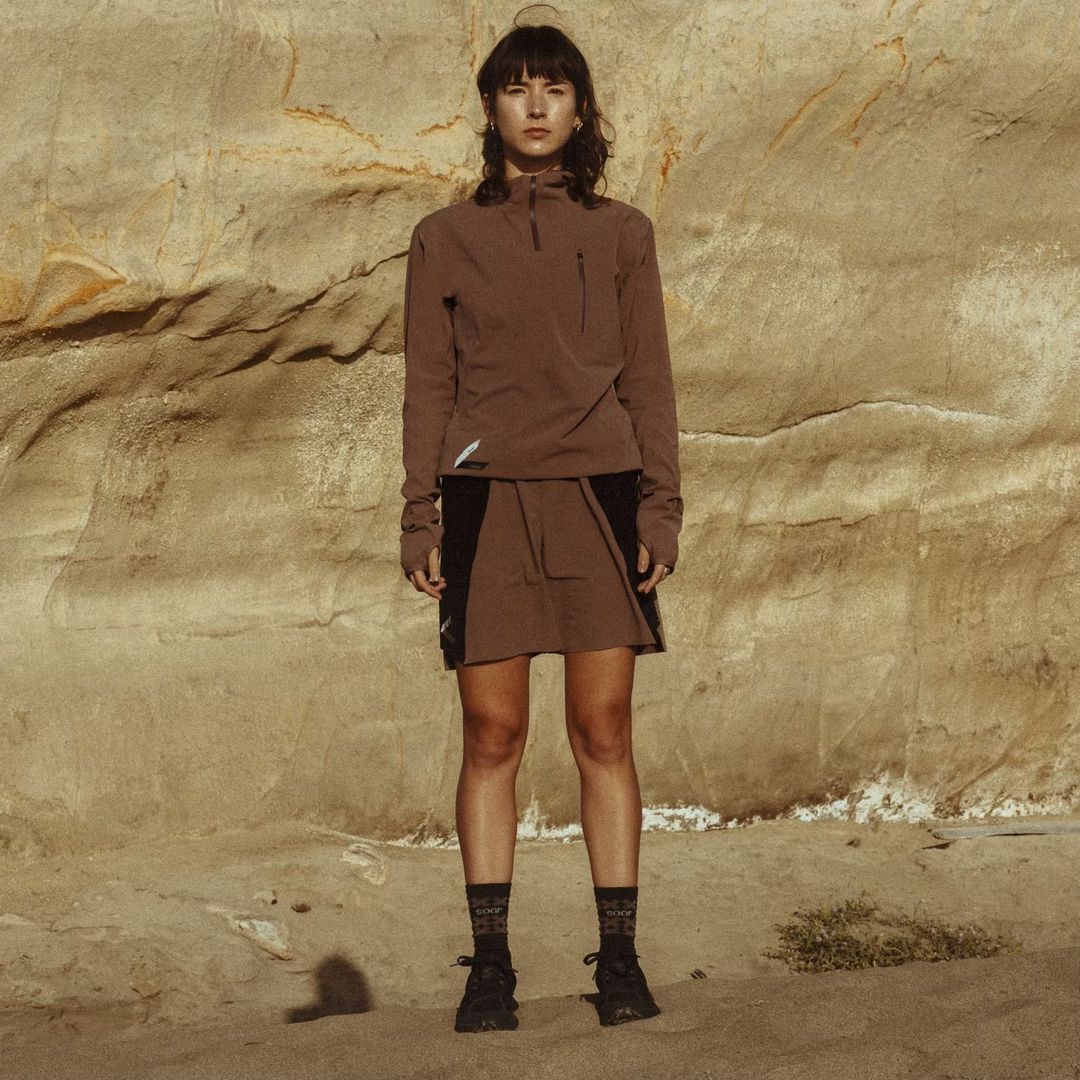 SOAR Running X norda - Winter Anorak - Deep Taupe