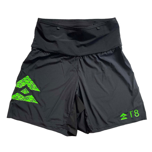 T8 - Ultra Sherpa Shorts - Black - Unisex