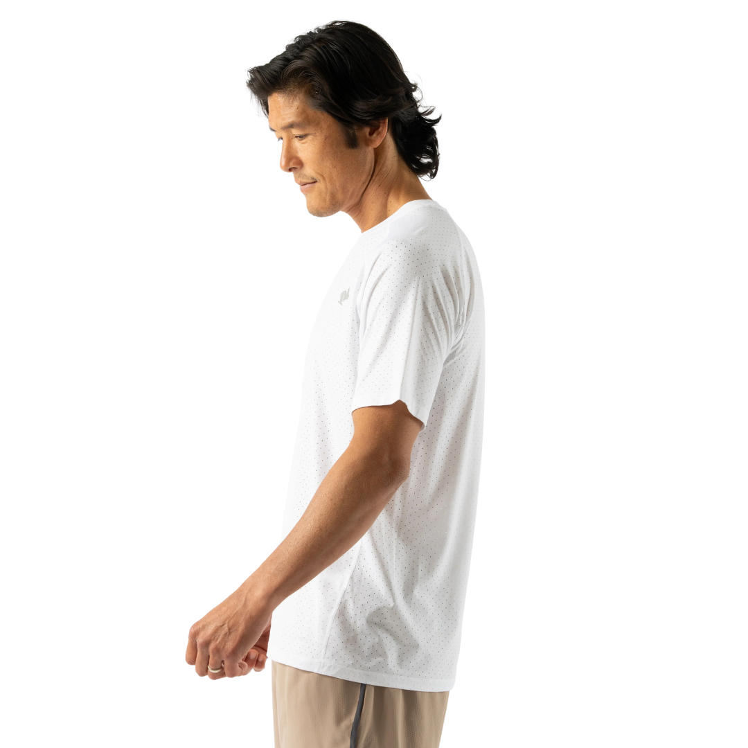rabbit - ICE Perf Tee SS - White - Men's