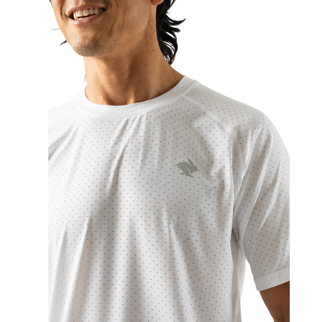 rabbit - ICE Perf Tee SS - White - Men's