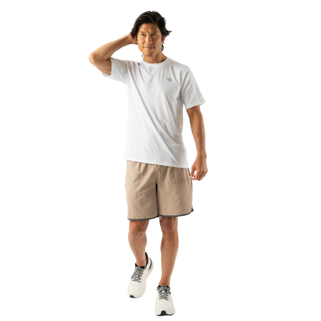 rabbit - ICE Perf Tee SS - White - Men's