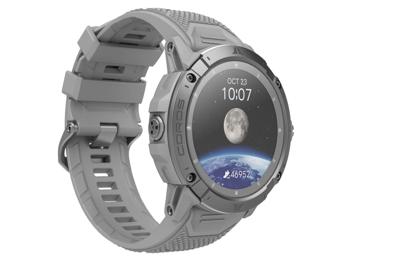 COROS - VERTIX 2S GPS Adventure Watch - Moon (Grey)