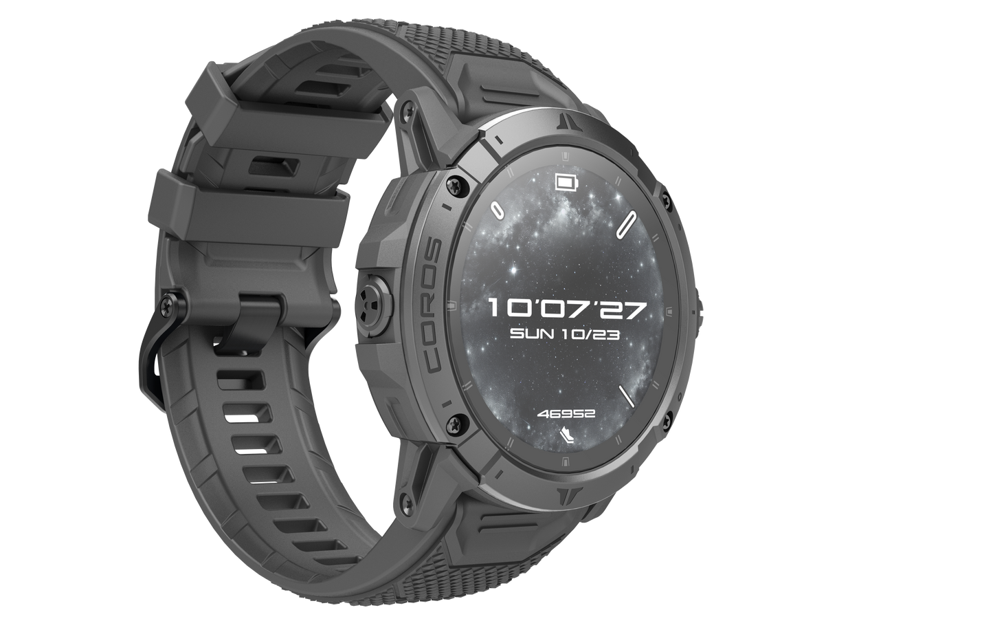 COROS - VERTIX 2S GPS Adventure Watch - Space (Black)