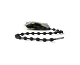 Caterpy - Run No-Tie Reflective Shoelaces - Standard (30in / 75cm) - Ghost Grey