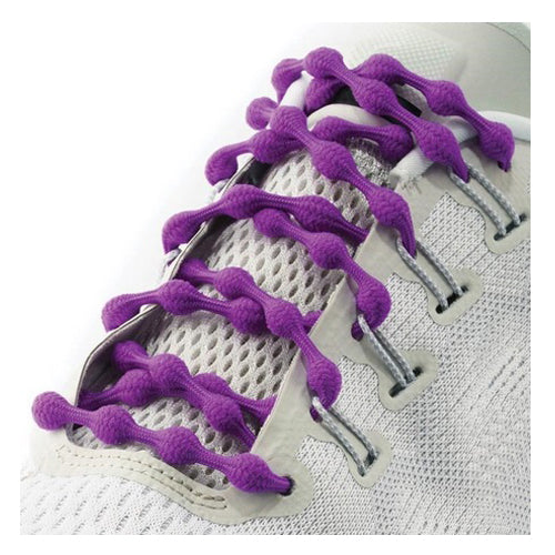 Caterpy - Run No-Tie Shoelaces - Standard (30in / 75cm) - Purple Haze