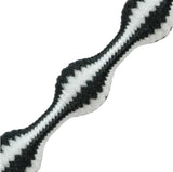 Caterpy - Run No-Tie Shoelaces - Standard (30in / 75cm) - Zebra