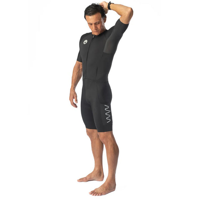 WYN republic - Hi Velocity X Triathlon Suit - Black - Men's