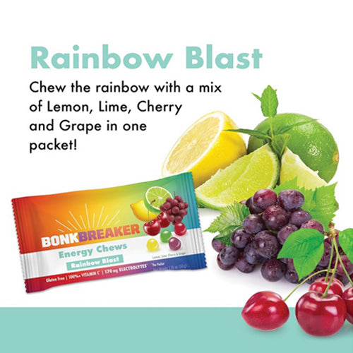 Bonk Breaker - Energy Chews - Rainbow Blast
