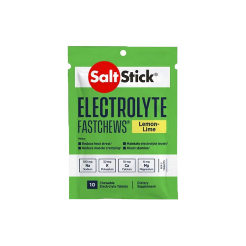 SaltStick - FastChews - Lemon Lime - 10 Tablets Packet