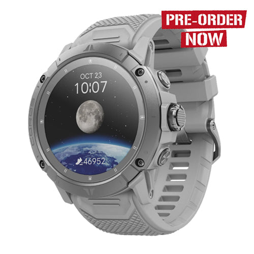 COROS - VERTIX 2S GPS Adventure Watch - Moon (Grey)