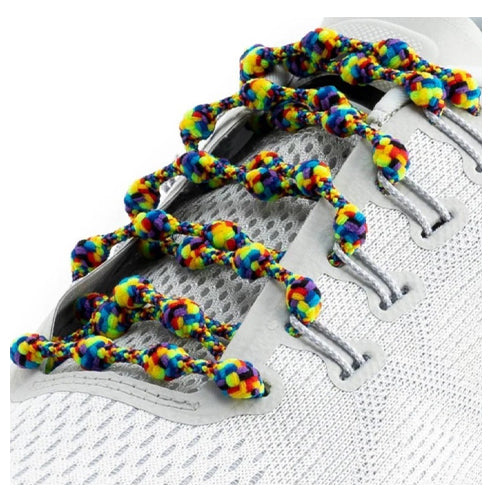 Caterpy - Run No-Tie Shoelaces - Standard (30in / 75cm) - Tie Dye