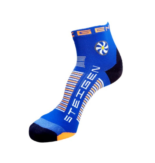 Steigen - 1/4 Length Running Socks - Royal Blue