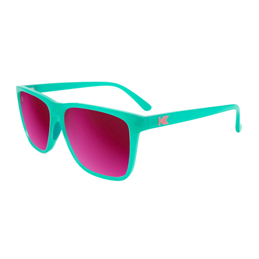 Knockaround - Fast Lanes Sport  - Aquamarine / Fuchsia (Polarised)