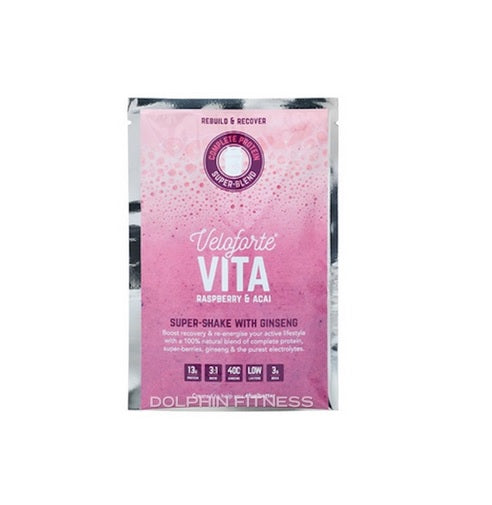Veloforte - Recovery Protein Shake - Vita (Superberry & Ginseng Blend) - Single-Serving Sachet