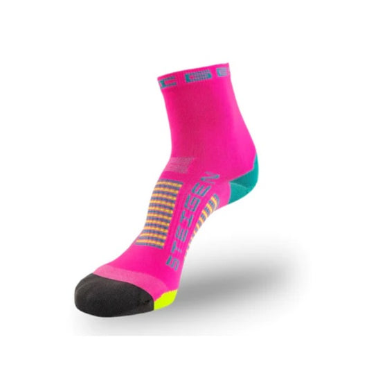 Steigen - 1/2 Length - Running Socks - Pink Candy