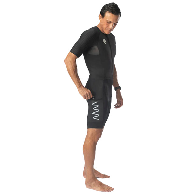 WYN republic - Hi Velocity X Triathlon Suit - Black - Men's
