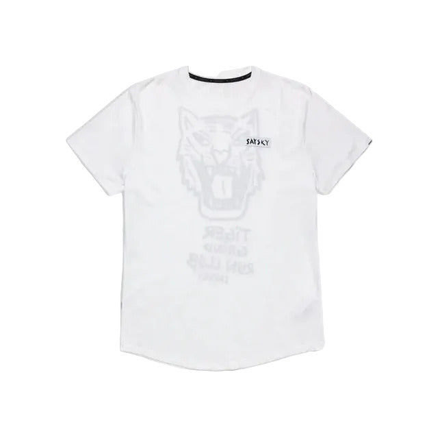 Saysky - Tiger Combat Pro T-Shirt - White - Men's